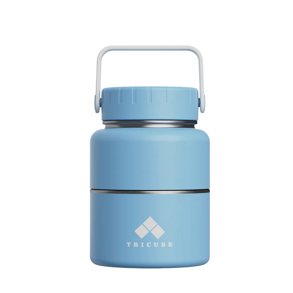 Tricube Modular Water Bottle – Sky Blue
