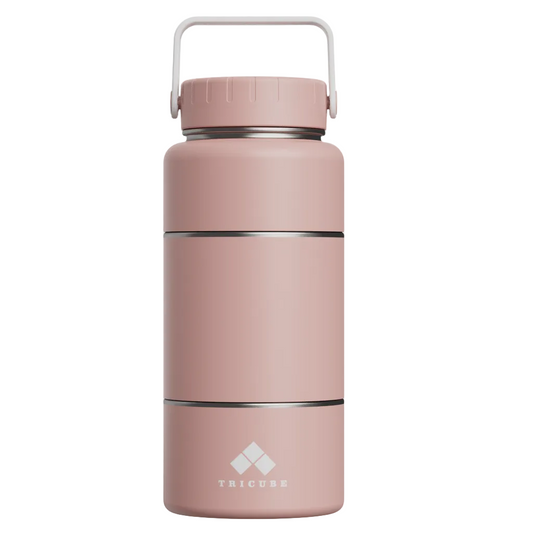 Tricube Modular Water Bottle – Dune Beige